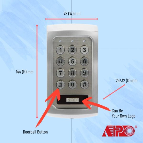 DK-2836B (P0) Keypad - Image 5