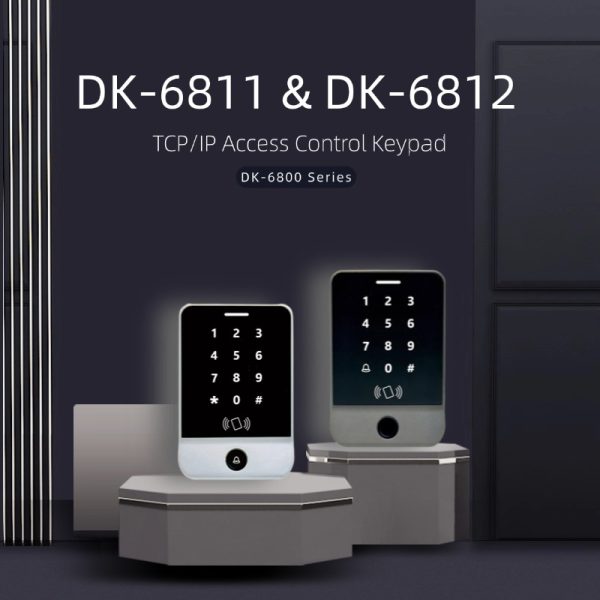 DK-6812 Network Fingerprint Keypad (MIFARE Card Reader) - Image 2