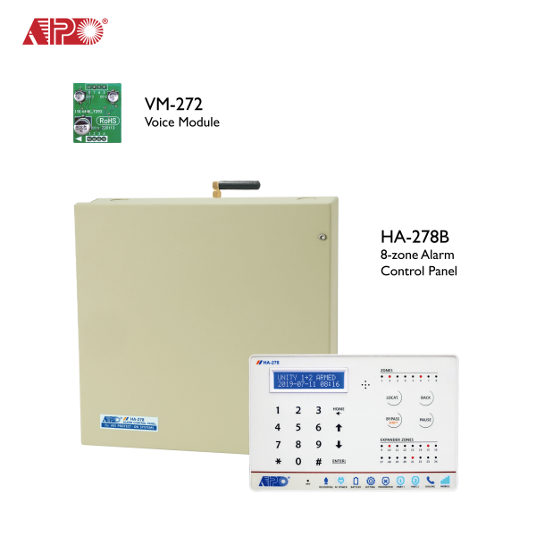 HA-278-B Alarm Panel with Voice Module